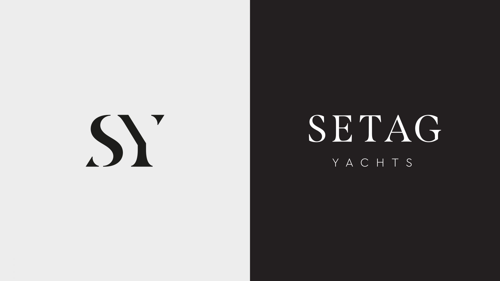 setag yachts logo and id mark