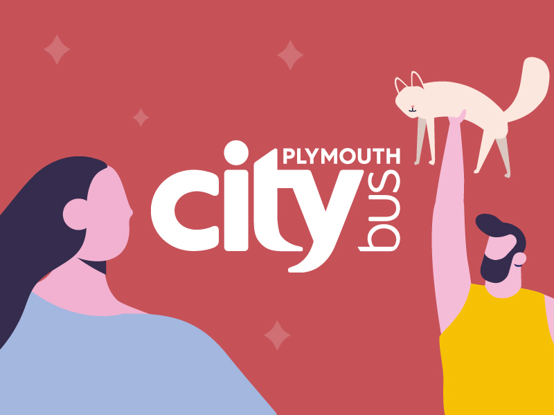 Plymouth Citybus Connect with Us Campaign